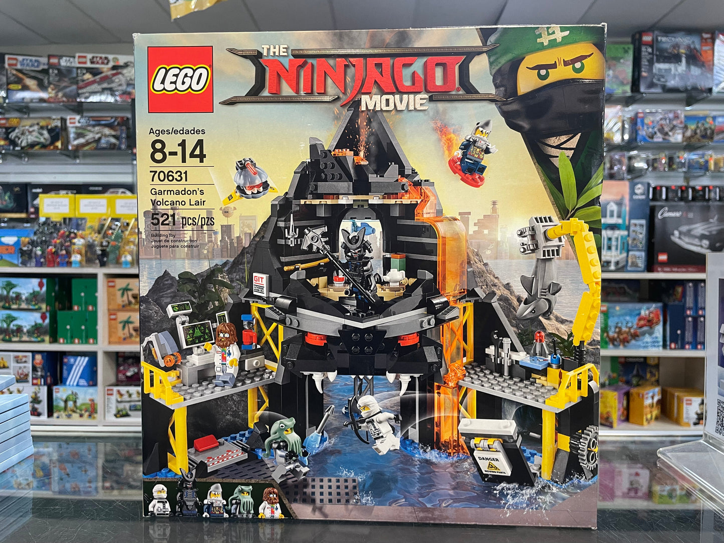 Garmadon's Volcano Lair, 70631 - LEGO® Ninjago set