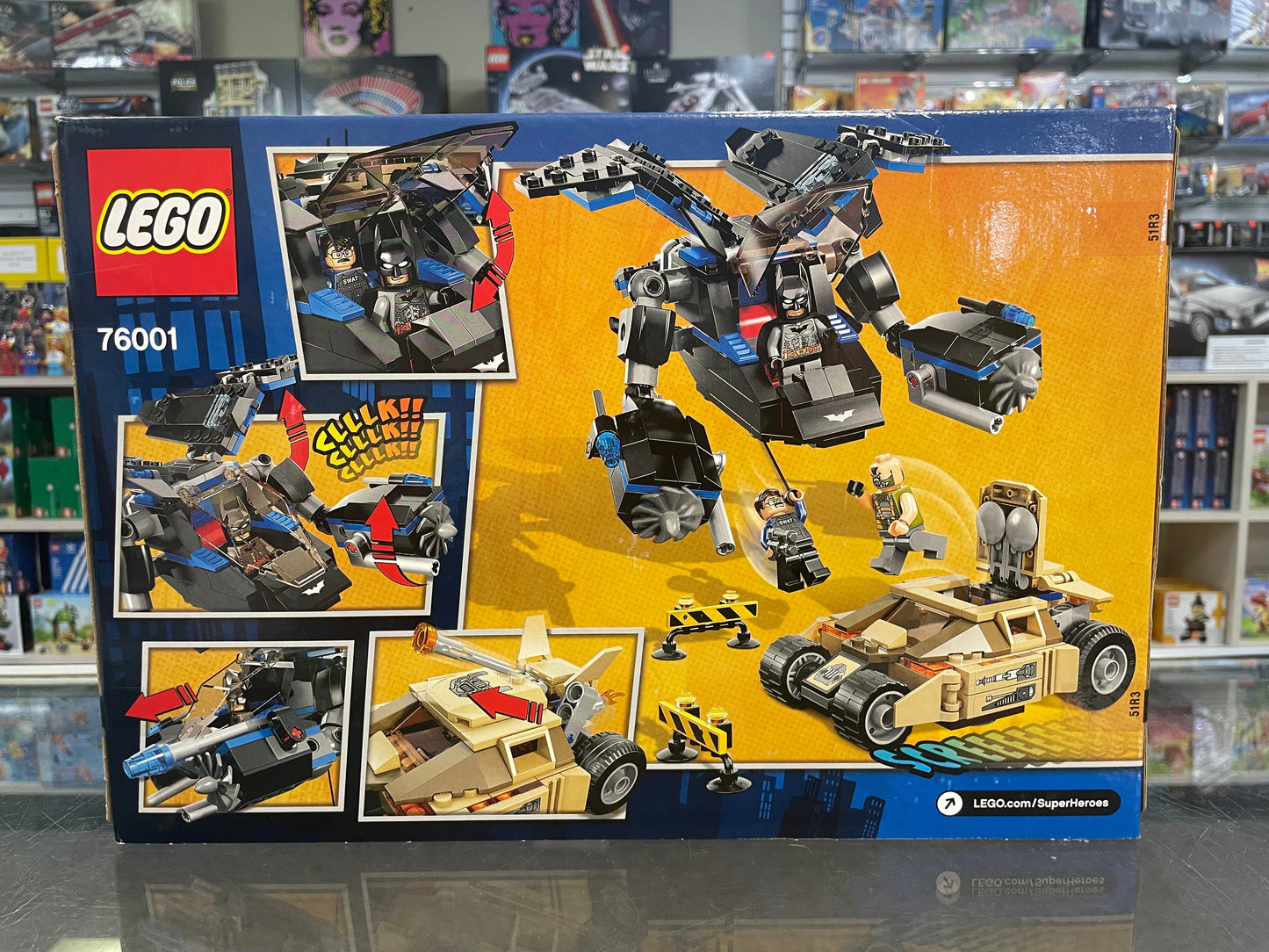 The Bat vs. Bane: Tumbler Chase, 76001 - LEGO® Batman Set