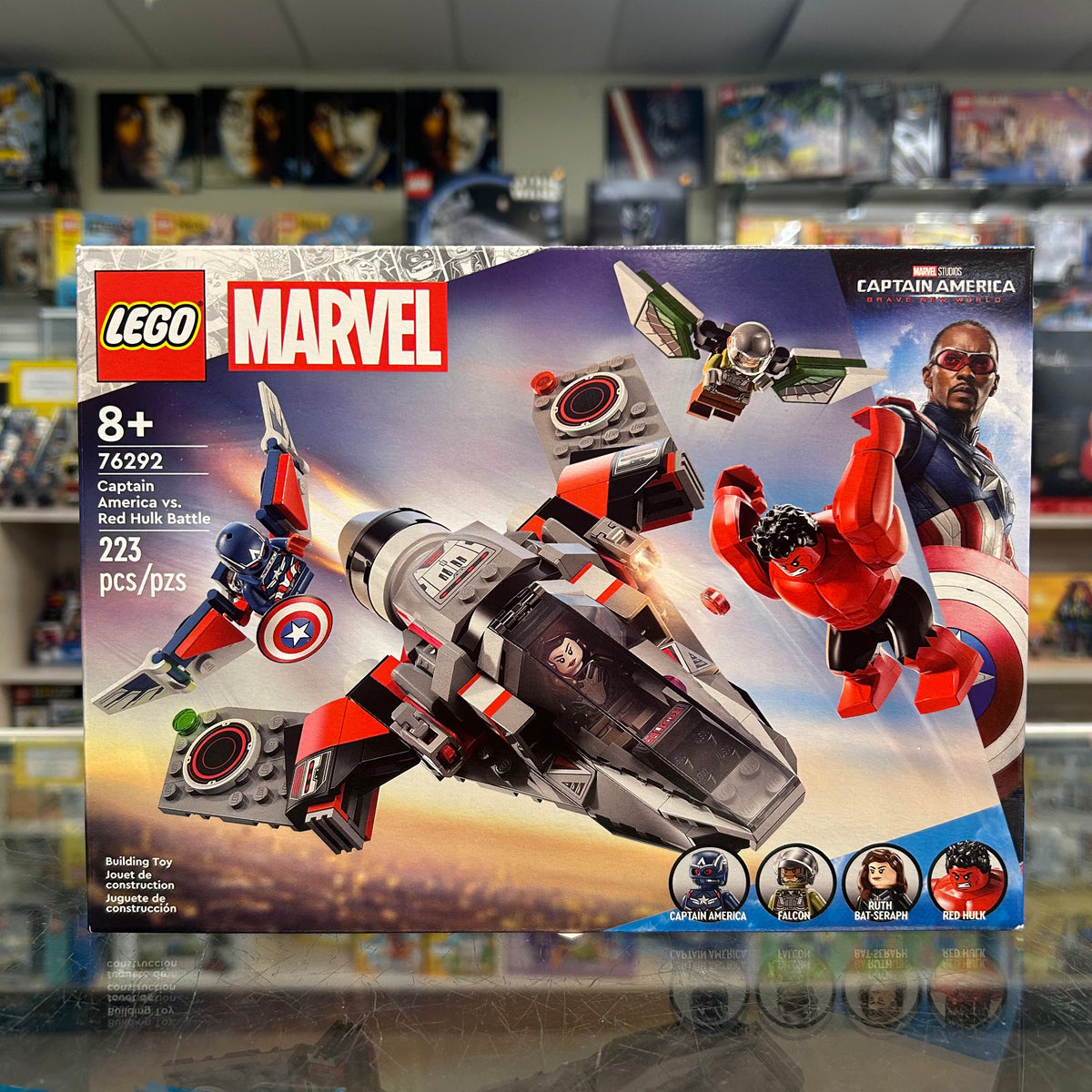 Captain America vs. Red Hulk Battle, 76292 - LEGO® Marvel Set