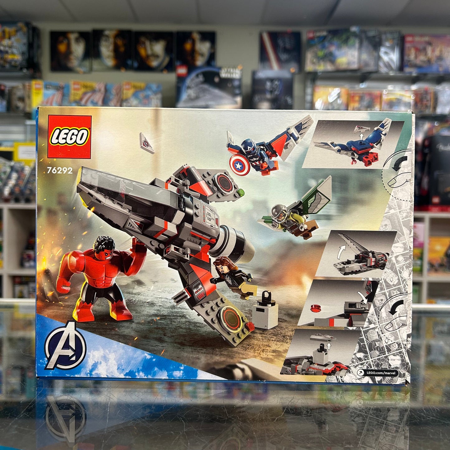 Captain America vs. Red Hulk Battle, 76292 - LEGO® Marvel Set
