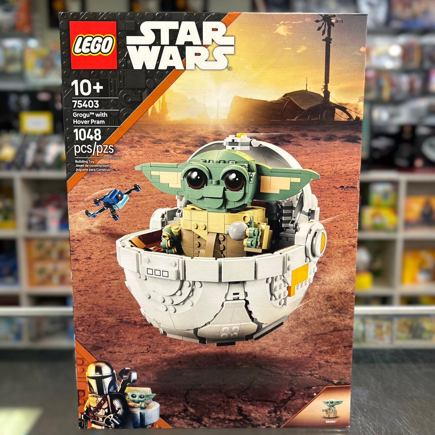 Grogu™ with Hover Pram, 75403 - LEGO® Star Wars Set