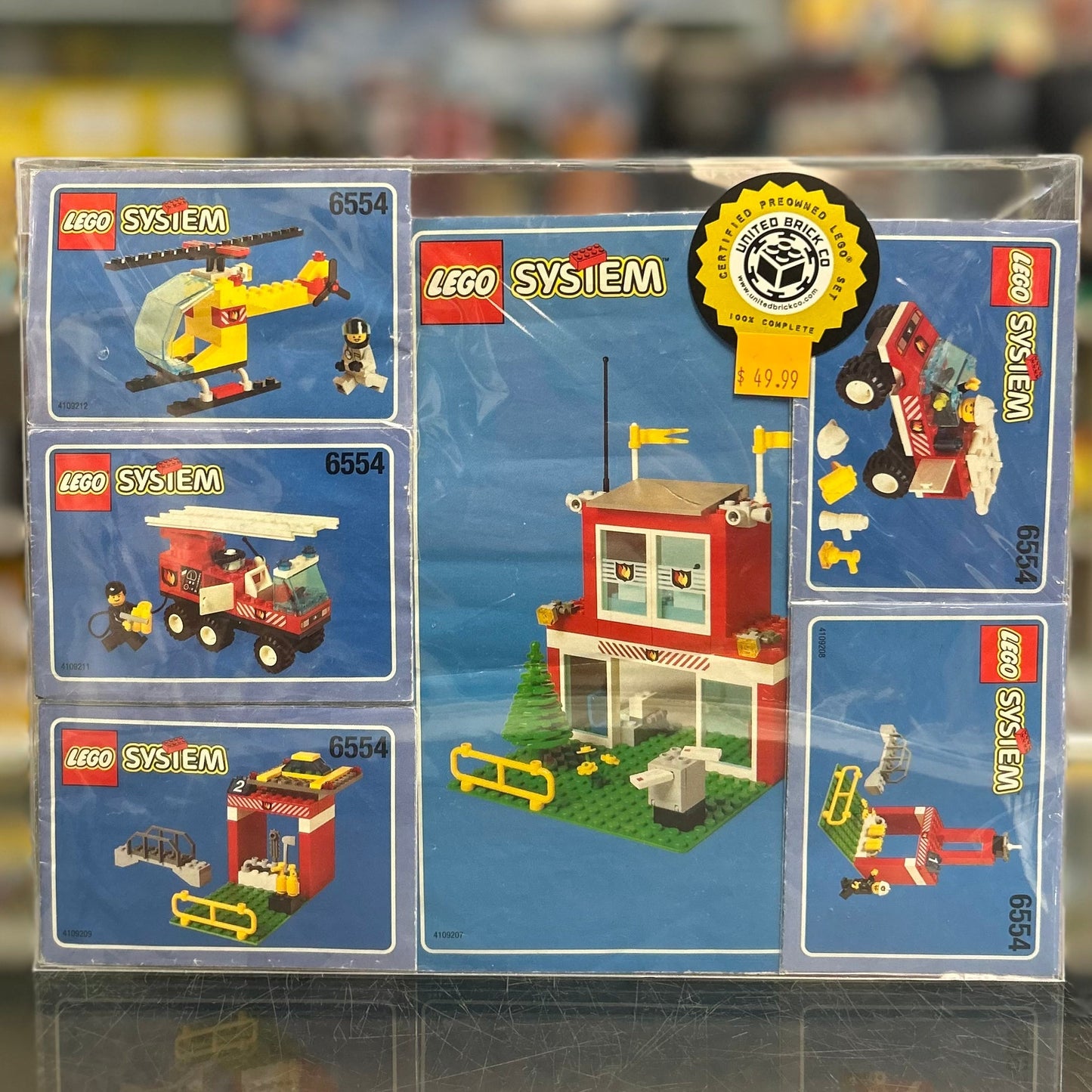 6554 - Blaze Brigade - EMPTY BOX ONLY