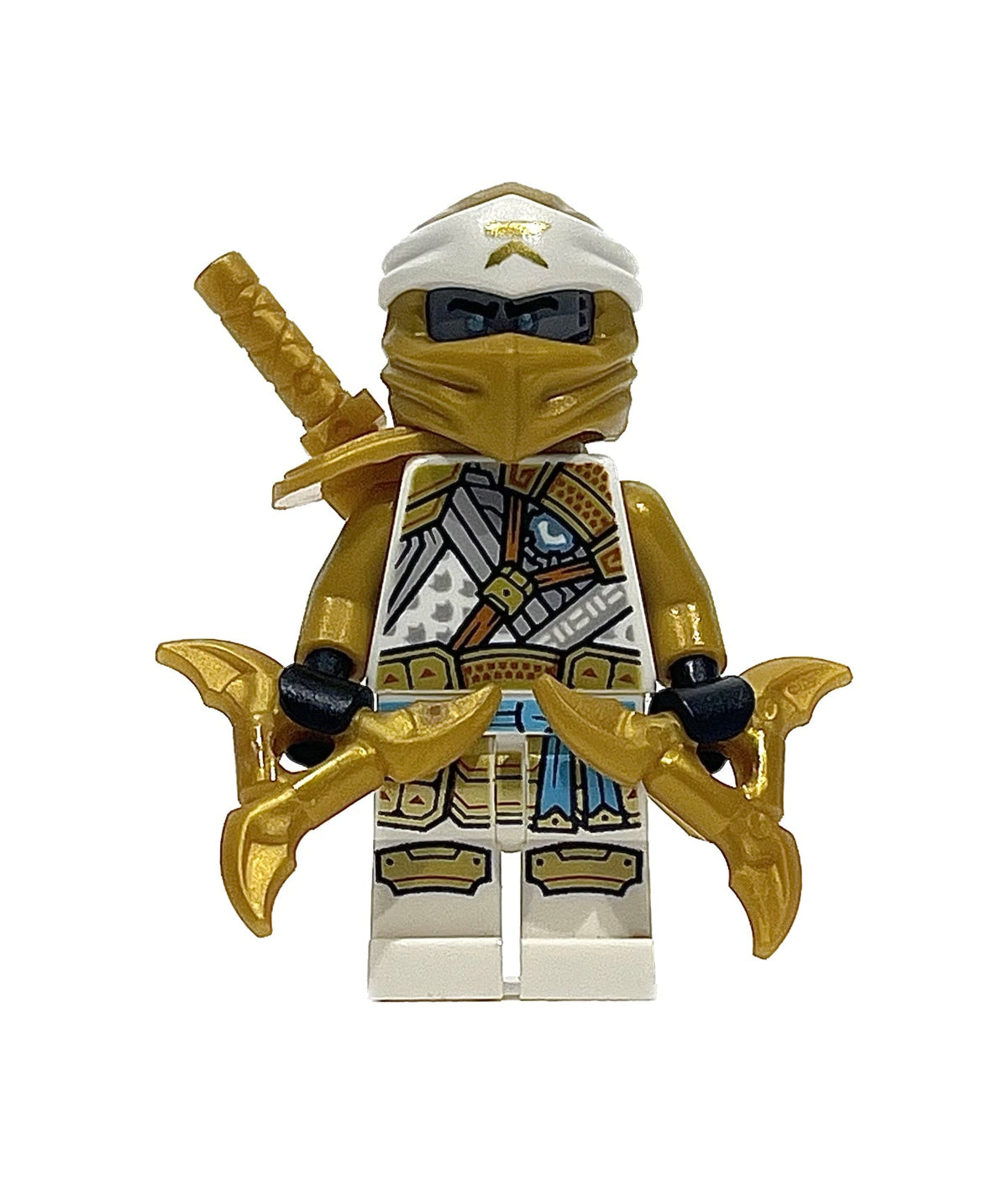 Zane (Golden Ninja) - Crystalized, njo0760 - LEGO® Ninjago Minifigure