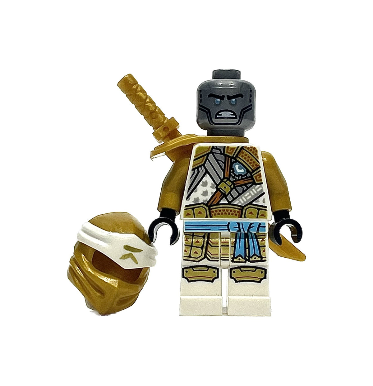 Zane (Golden Ninja) - Crystalized, njo0760 - LEGO® Ninjago Minifigure