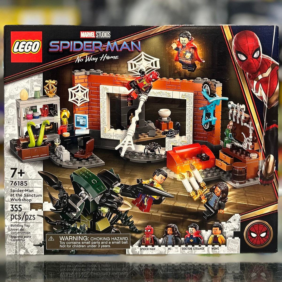76185 - Spider-Man at the Sanctum Workshop - EMPTY BOX ONLY