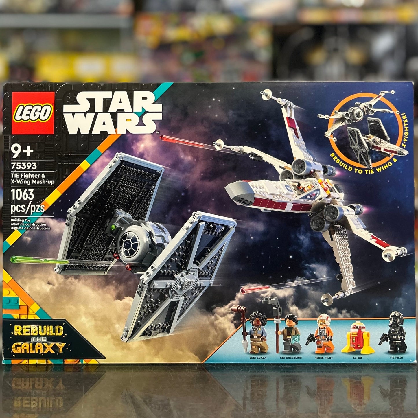 75393 - TIE Fighter & X-Wing Mash-Up - EMPTY BOX ONLY