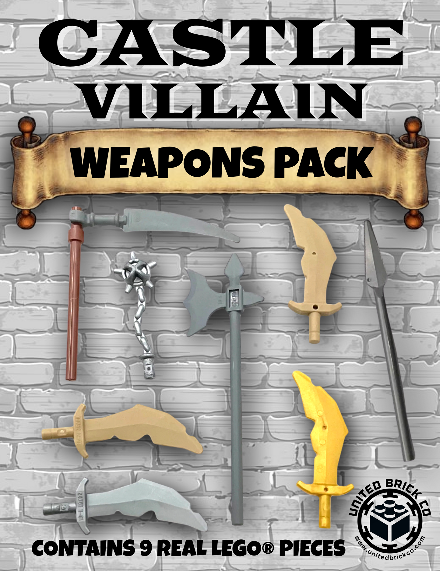 Castle Villain Weapons Pack
