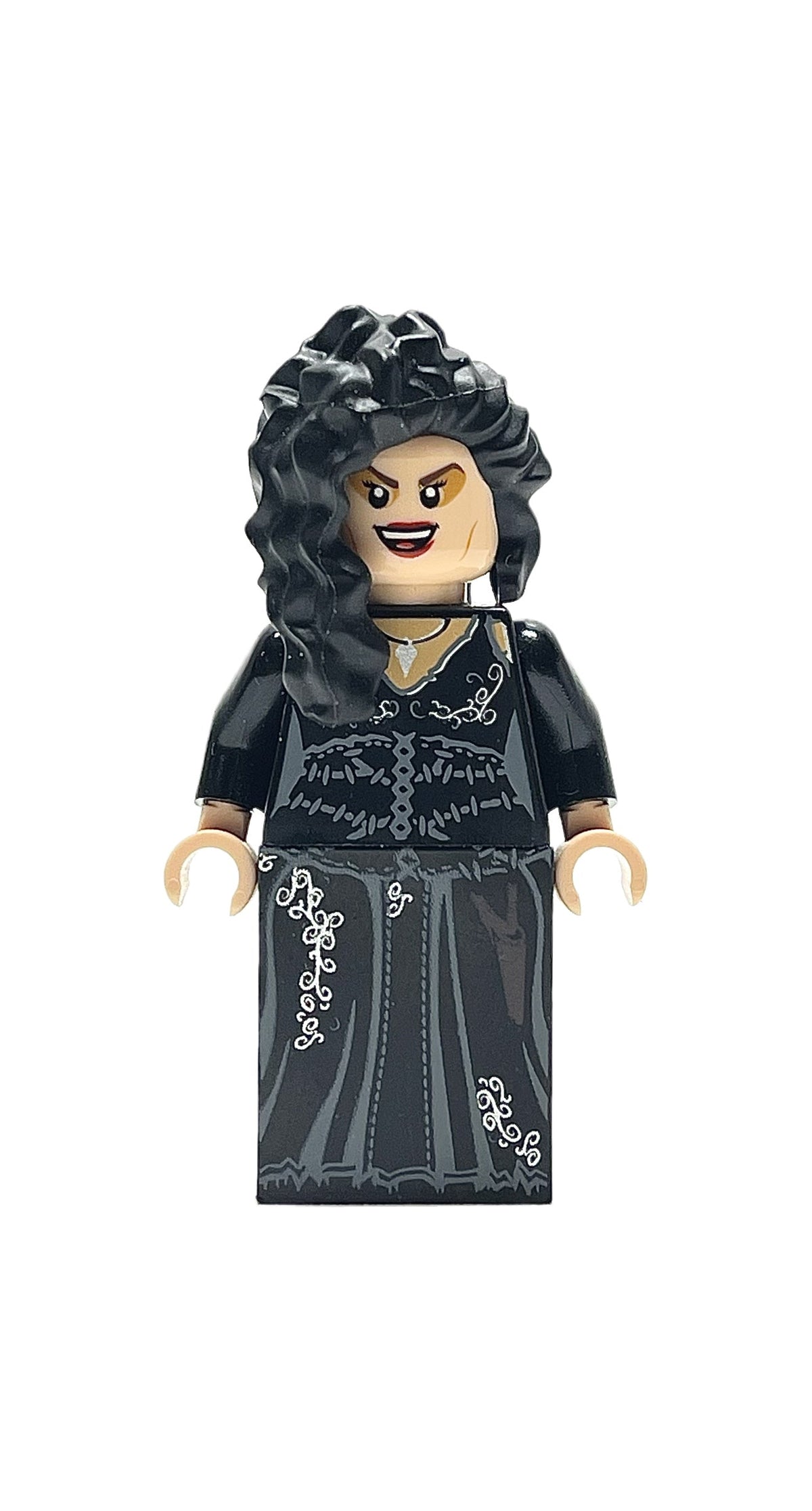 Bellatrix Lestrange - Printed Black Dress, hp092