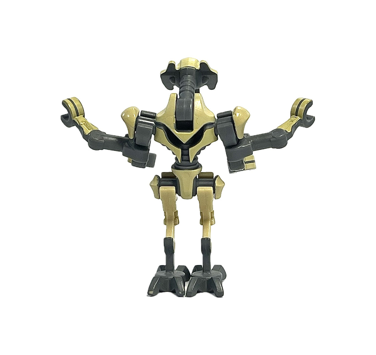 General Grievous - Bent Legs, Tan Armor, sw0254 - LEGO® Star Wars Minifigure