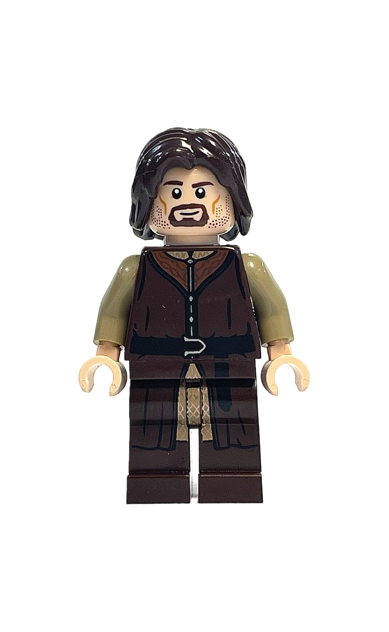 Aragorn - Dark Brown Legs, lor129 - LEGO® Lord of the Rings™ Minifigure
