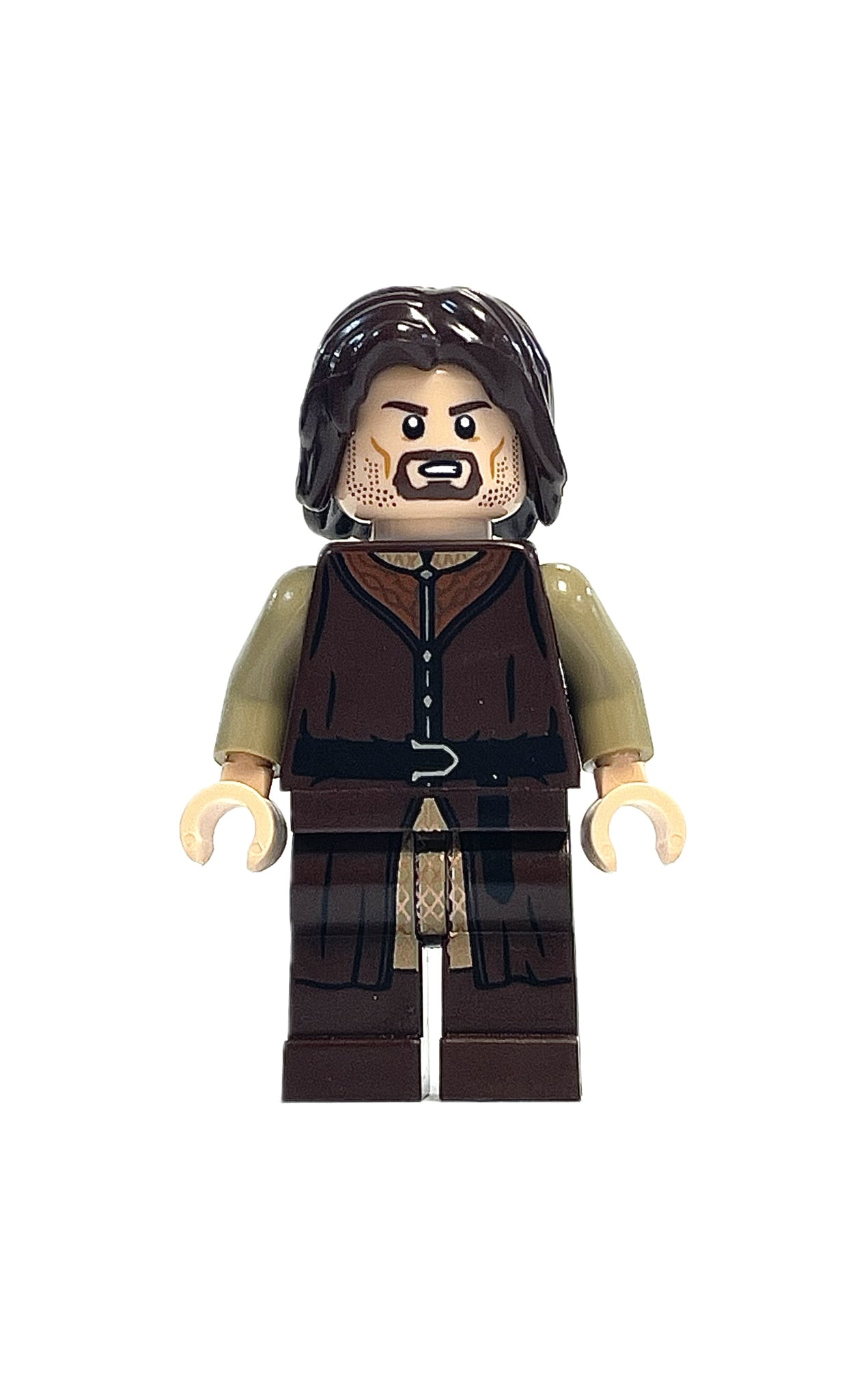 Aragorn - Dark Brown Legs, lor129 - LEGO® Lord of the Rings™ Minifigure