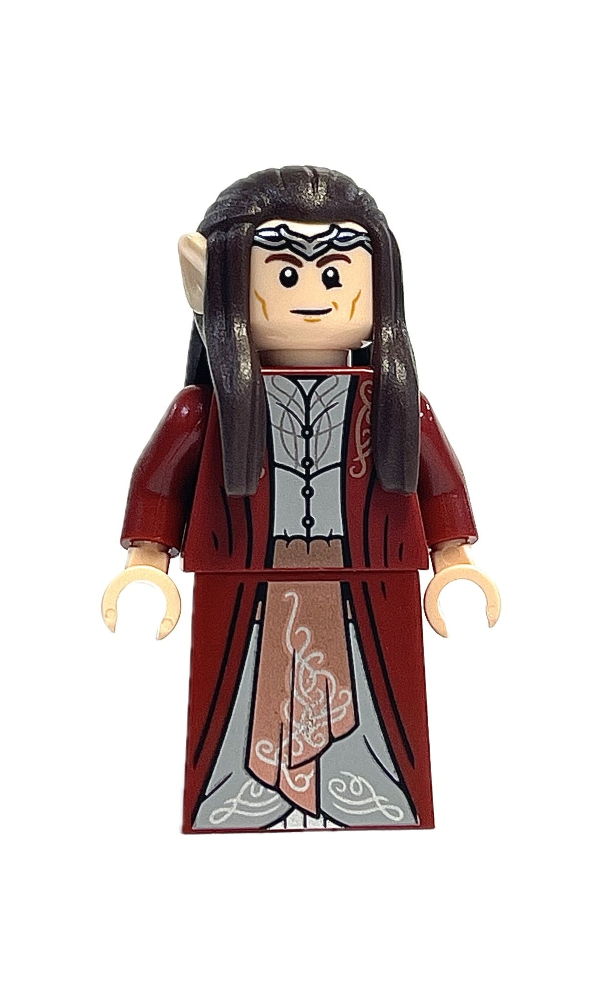 Elrond - Dark Red Robe, lor128, LEGO® Lord of the Rings™ Minifigure