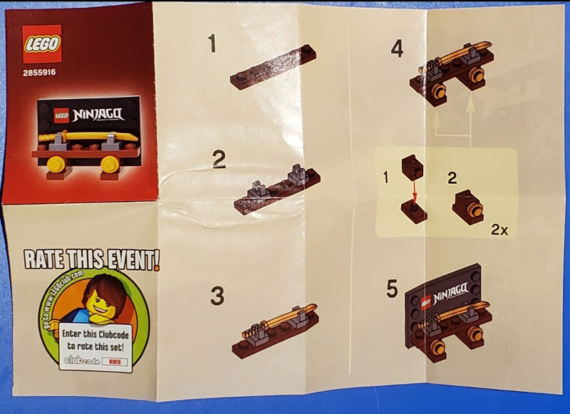 Ninjago Promotional Giveaway polybag, 4636204