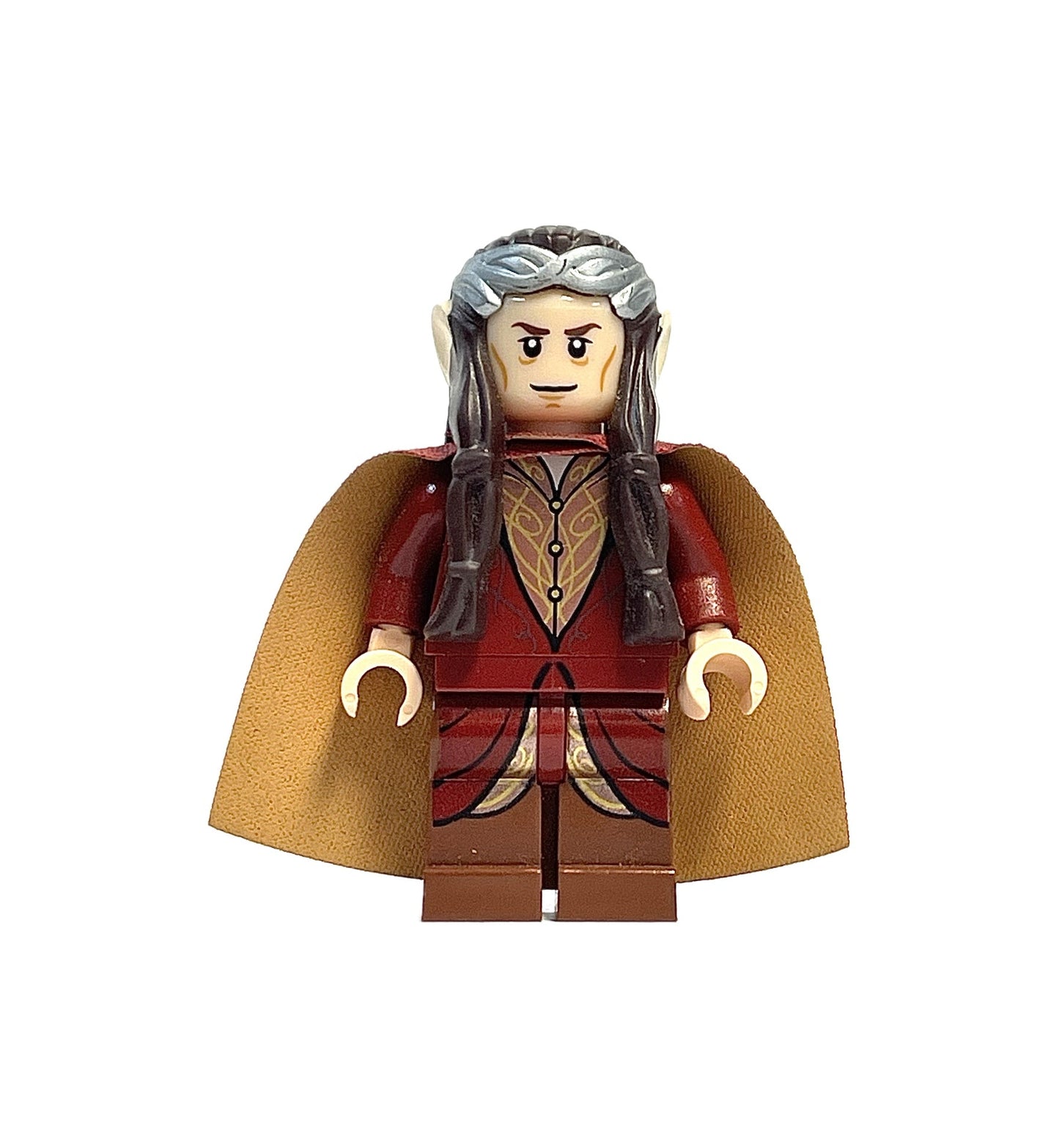 Elrond, Silver Crown, Dark Red Clothing, lor059 - LEGO® Lord of the Rings™ Minifigure