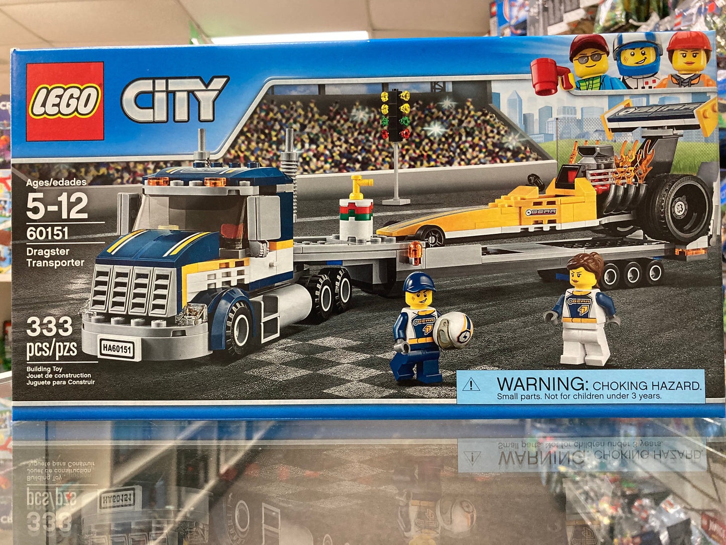 60151 - Dragster Transporter - EMPTY BOX ONLY