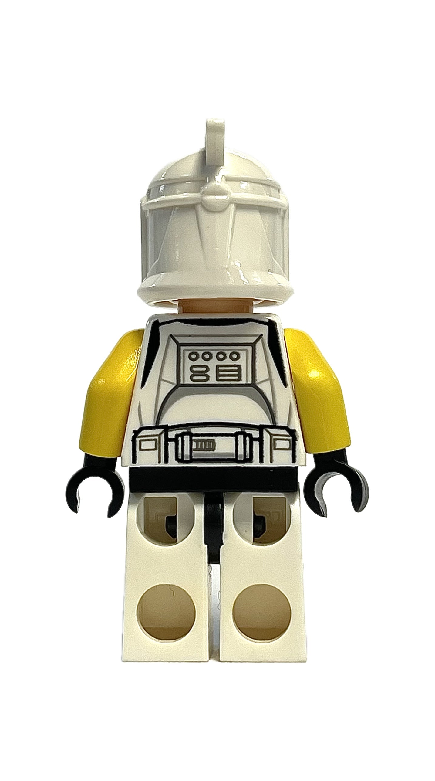 Clone Trooper Commander (Phase 1) - Yellow Arms, Scowl, sw0481