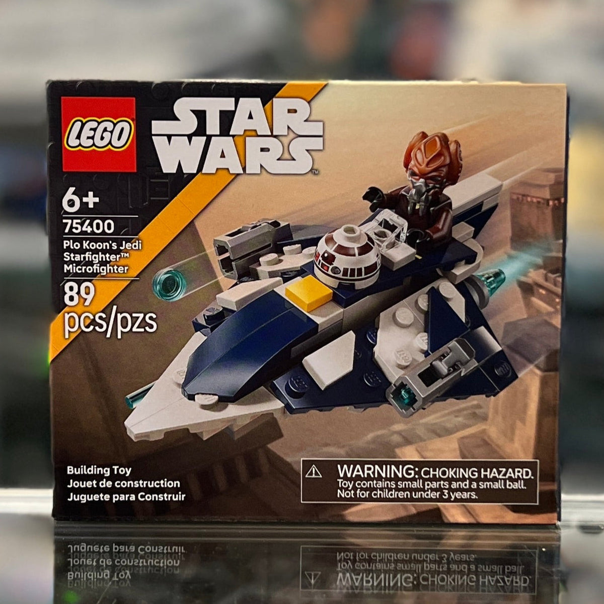 75400 - Plo Koon's Jedi Starfighter Microfighter - EMPTY BOX ONLY