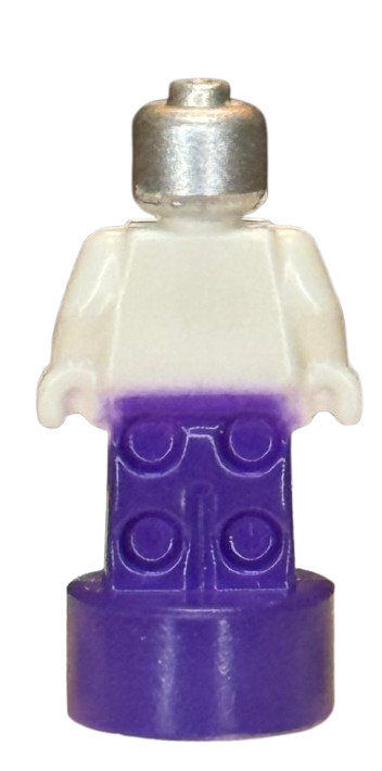 Minifigure, Utensil Statuette / Trophy with Ninjago Pixal (P.I.X.A.L.) Pattern, 90398pb009
