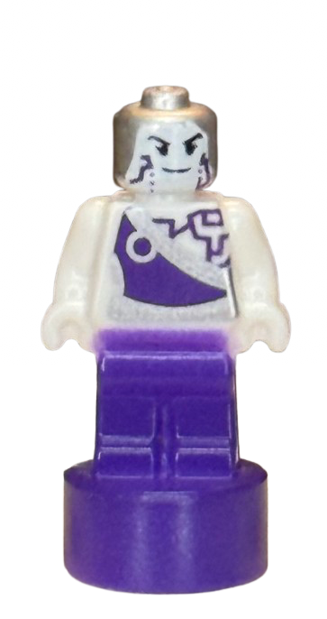 Minifigure, Utensil Statuette / Trophy with Ninjago Pixal (P.I.X.A.L.) Pattern, 90398pb009