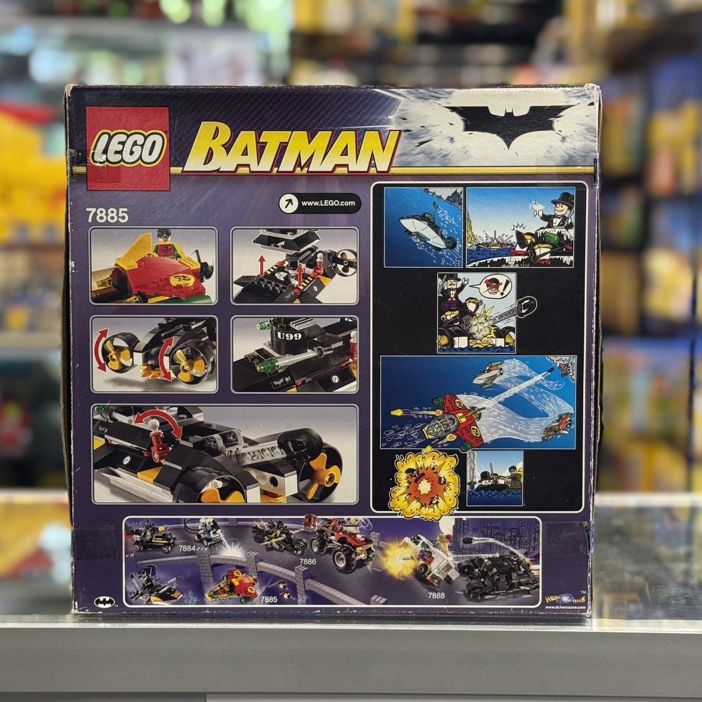 Robin's Scuba Jet: Attack of The Penguin 7885