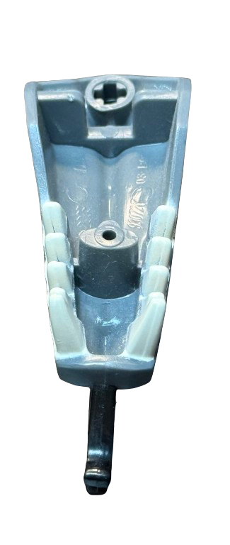 Dragon Head (Ninjago) Jaw Lower with White Teeth and Black Spines Pattern, Part# 93072pb04