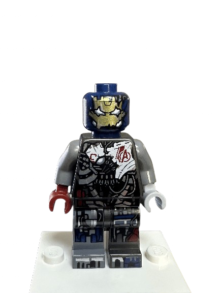 Ultron MK1 - Dark Blue Head, sh0924 - LEGO® Marvel Minifigure
