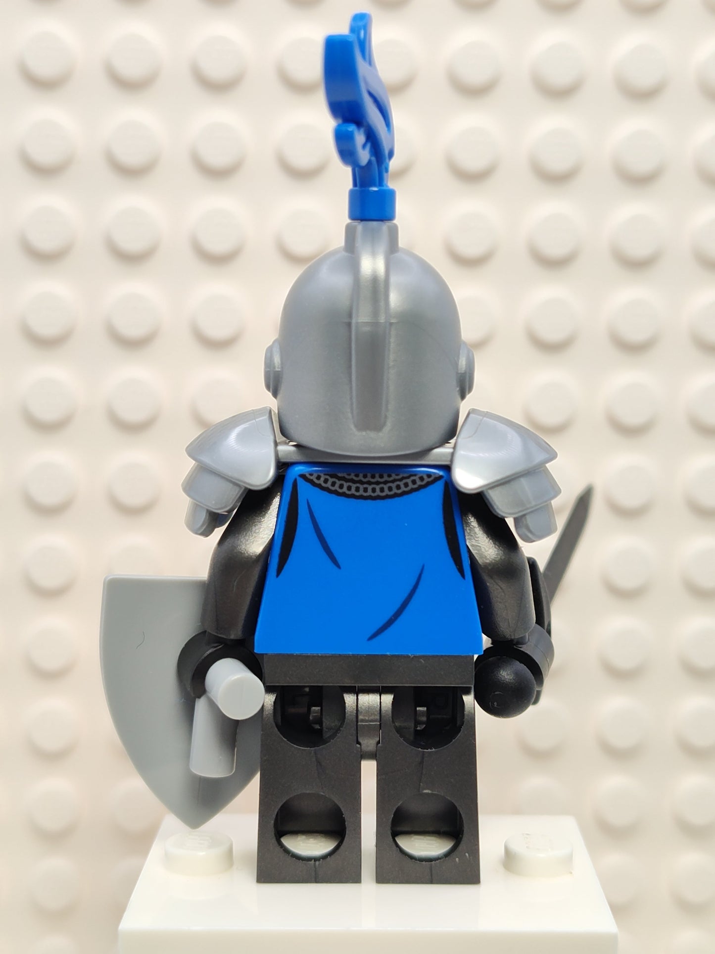 Modern Black Falcon Knight with Grille Helmet