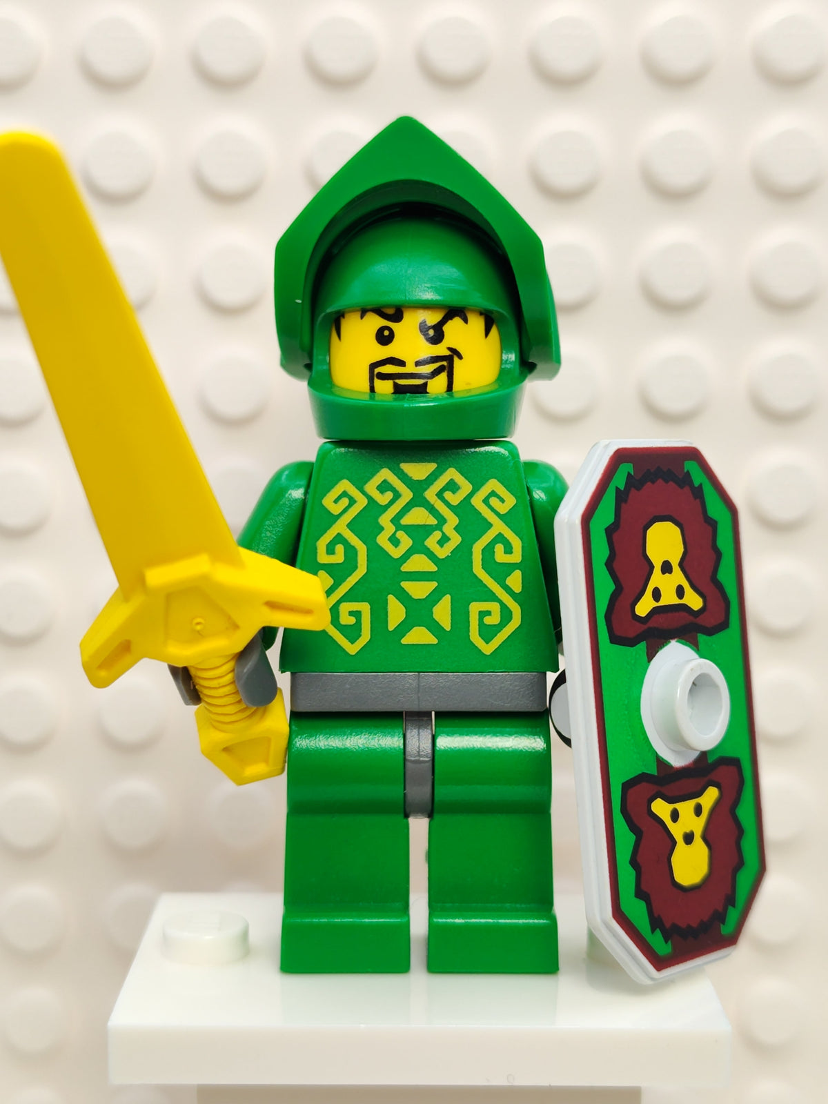Knights Kingdom II, Rascus without Armor, Printed Torso, cas263
