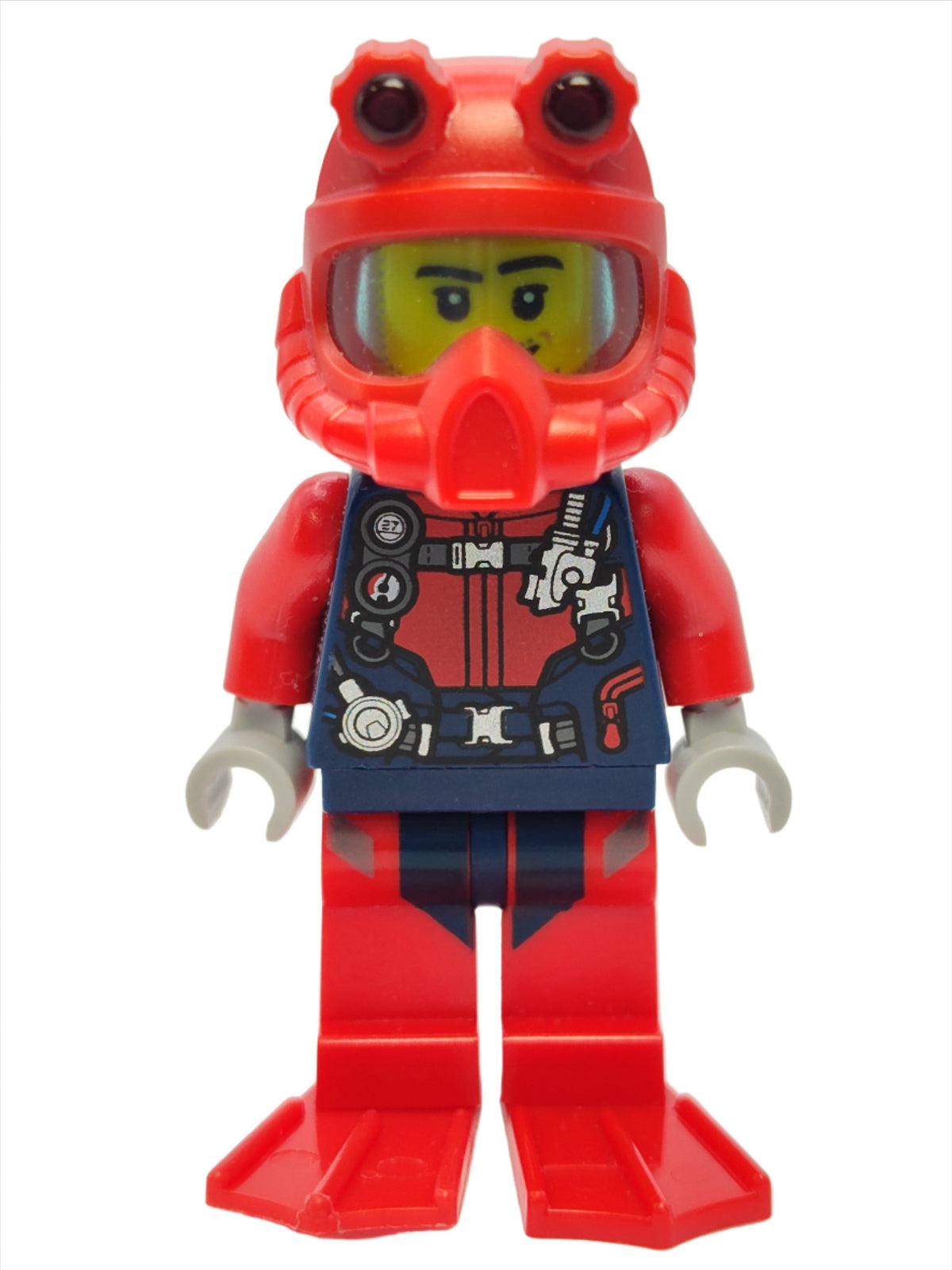 Scuba Diver - Male Smirk, cty1166