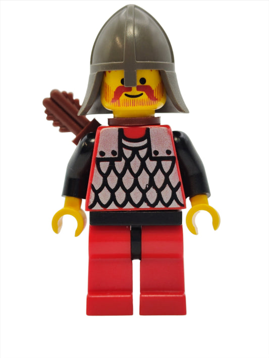 Scale Mail - Red with Black Arms, cas163a