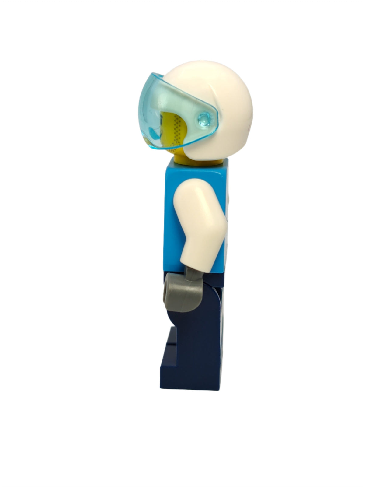 Stunt Plane Pilot - Male with Dark Azure Jacket, cty1397