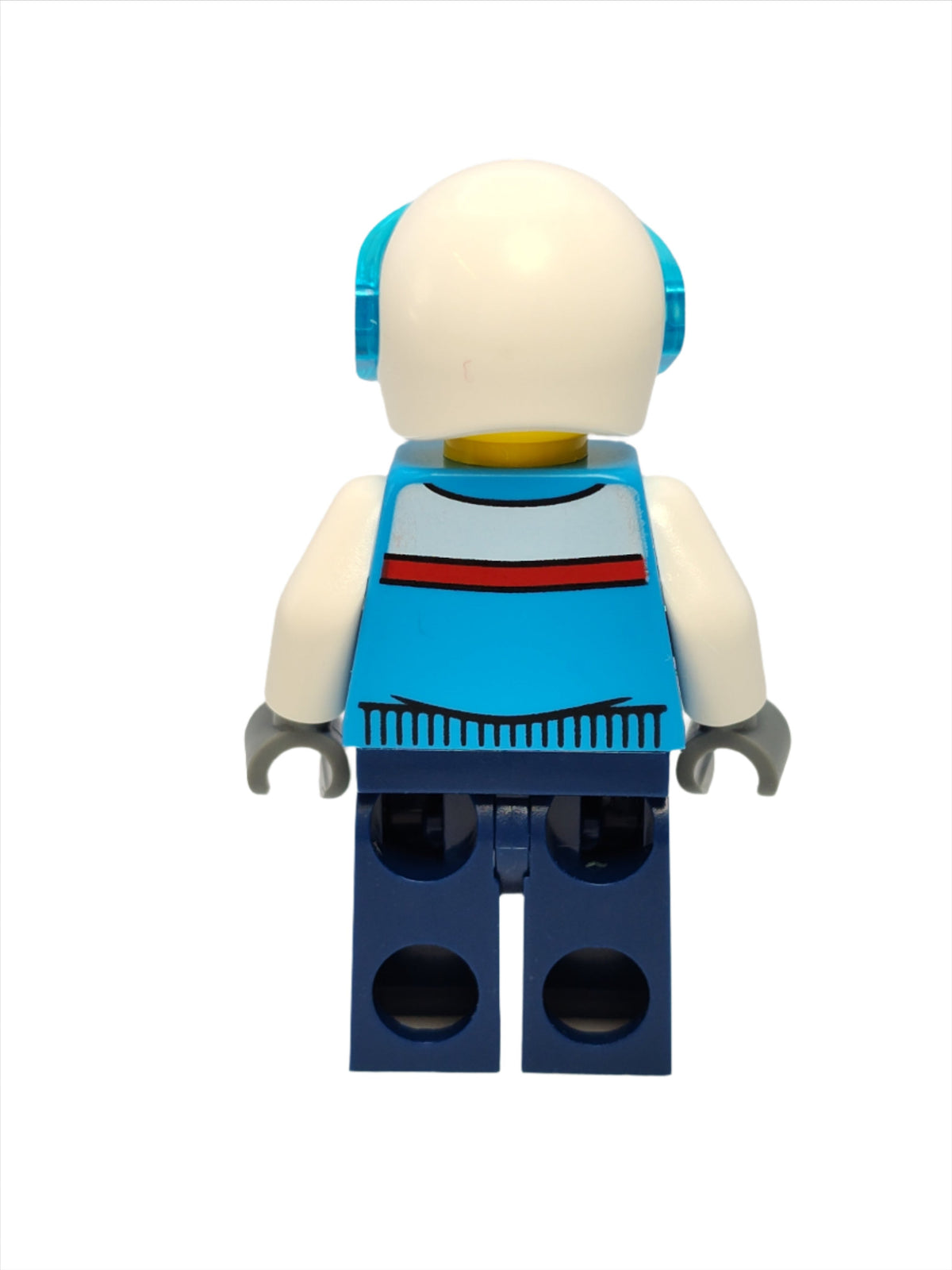Stunt Plane Pilot - Male with Dark Azure Jacket, cty1397