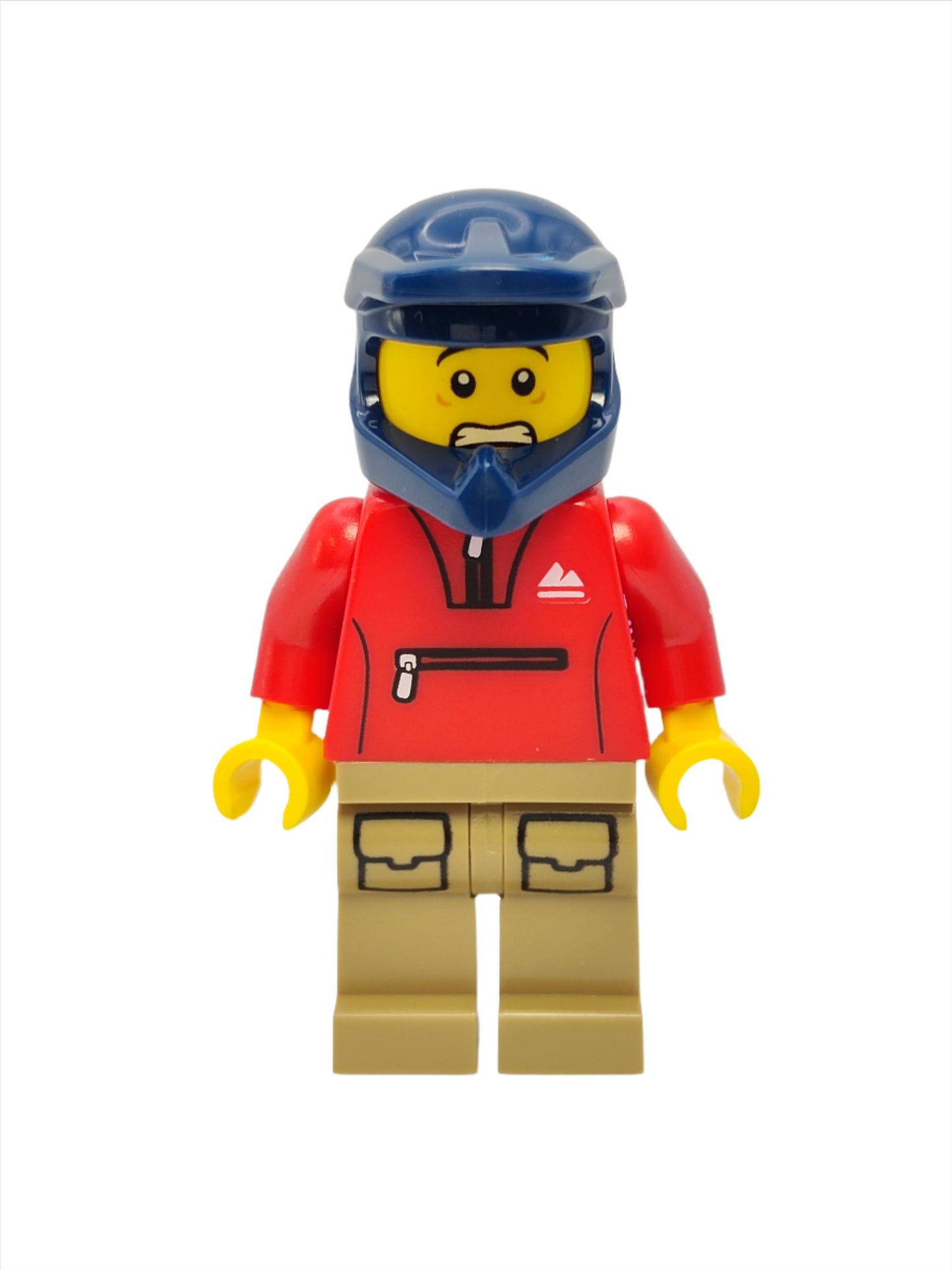 Mountain Bike Cyclist - Male with Red Tracksuit, cty1571