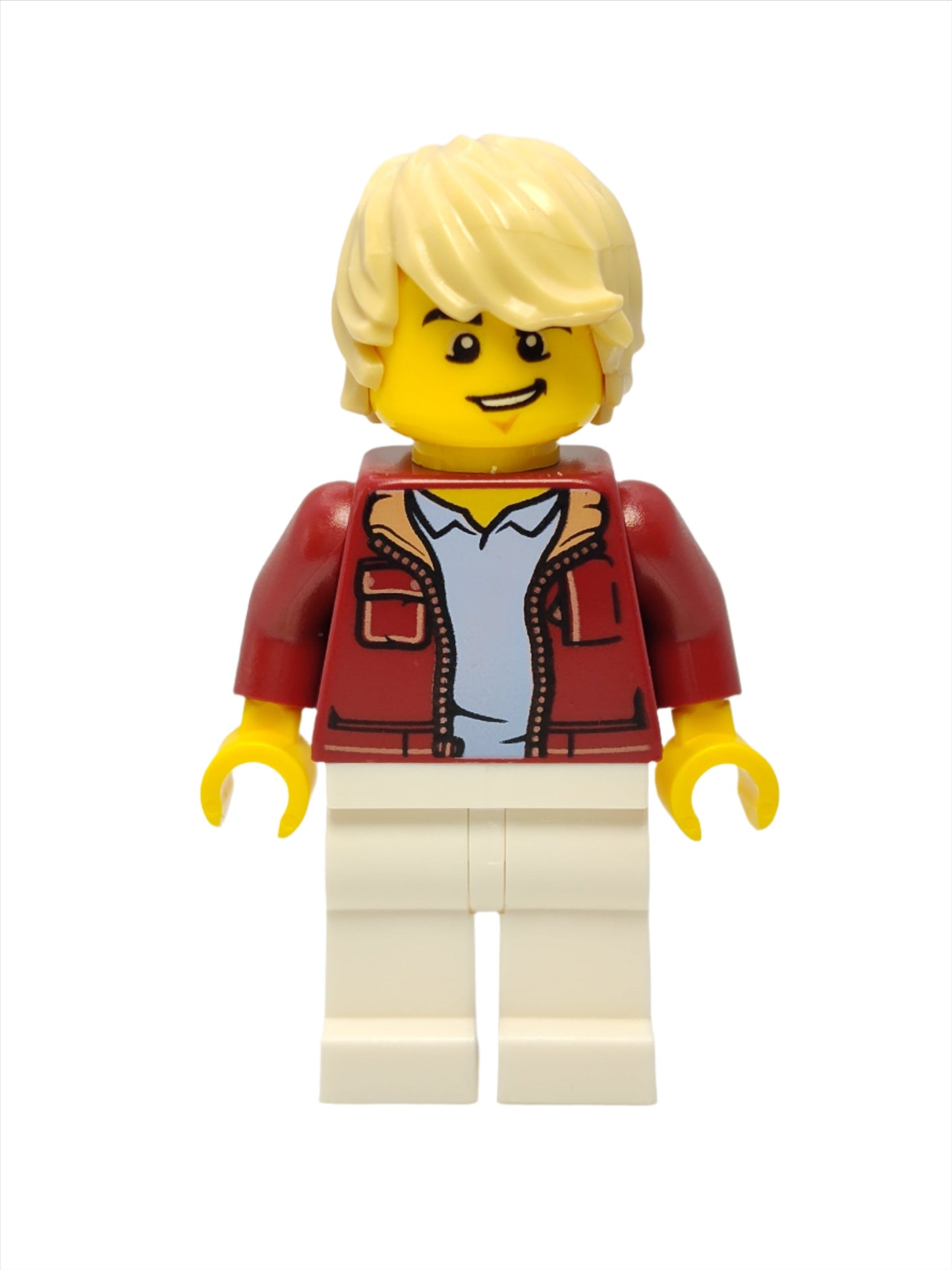 Car Driver - Man with Dark Red Jacket, cty1236
