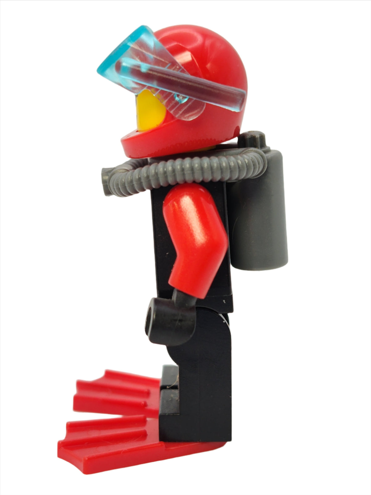 Scuba Diver - Female with Red Flippers, cty0559