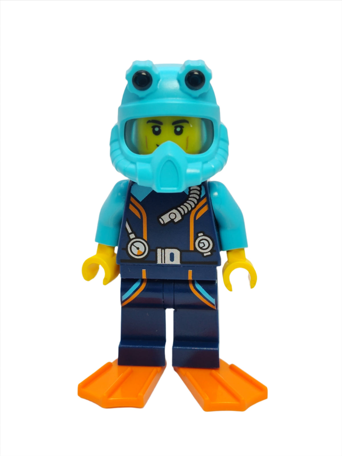 Arctic Explorer Diver - Male with Dark Blue Diving Suit, cty1609