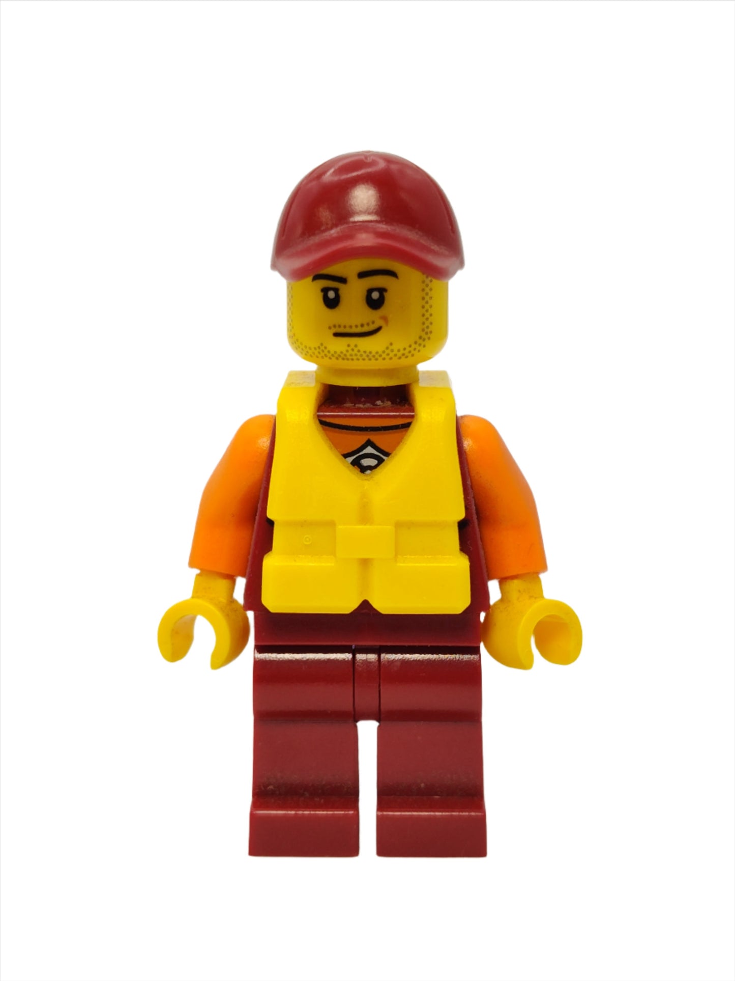 Lifeguard - Dark Red Cap and Life Jacket, cty0810