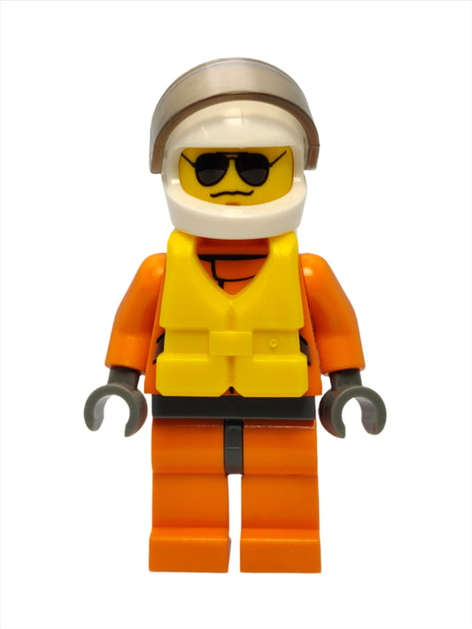 Coast Guard - Helicopter Pilot with Life Jacket, cty0417