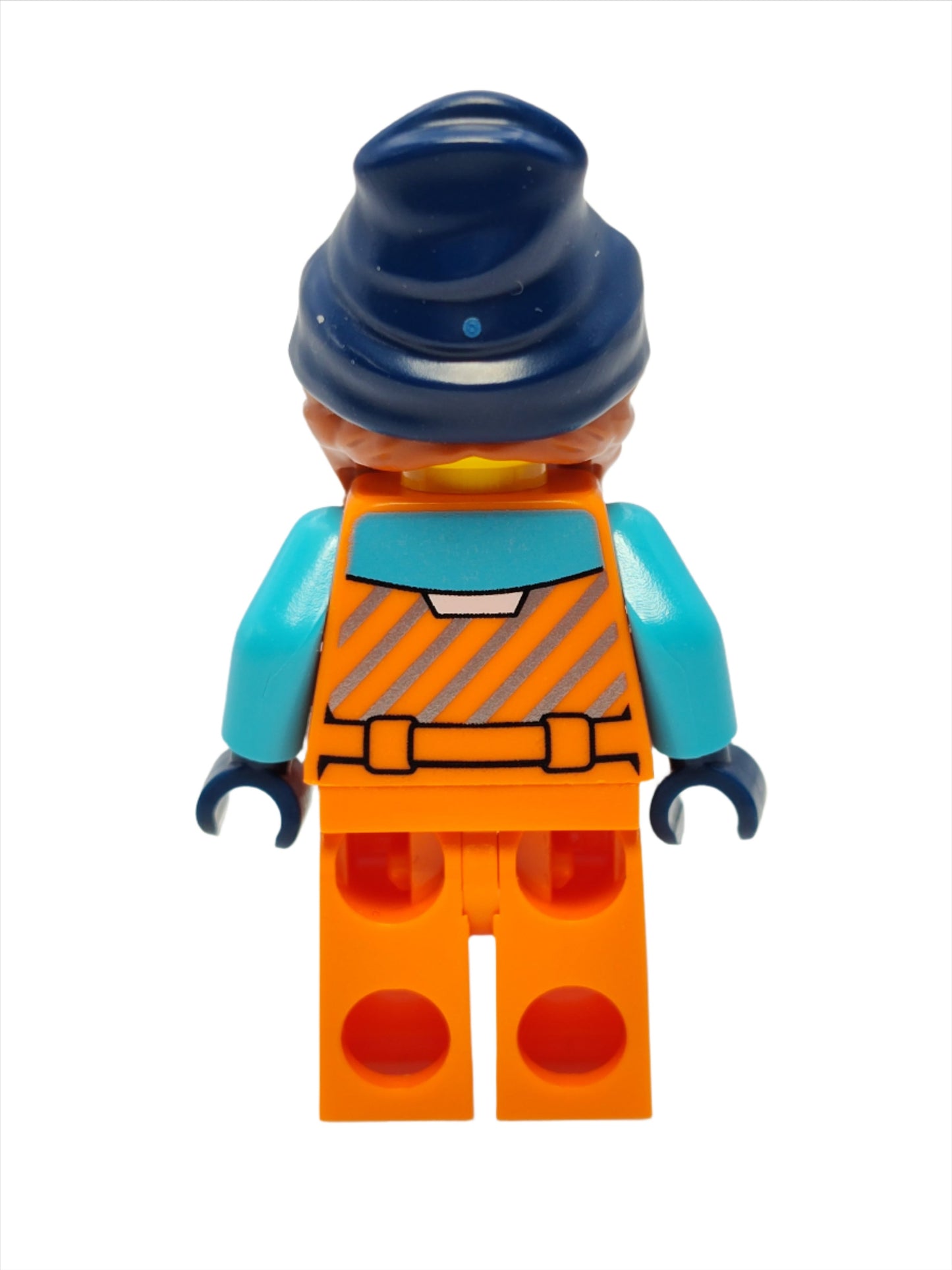 Arctic Explorer - Female with Orange Jacket and Dark Orange Braids, cty1613