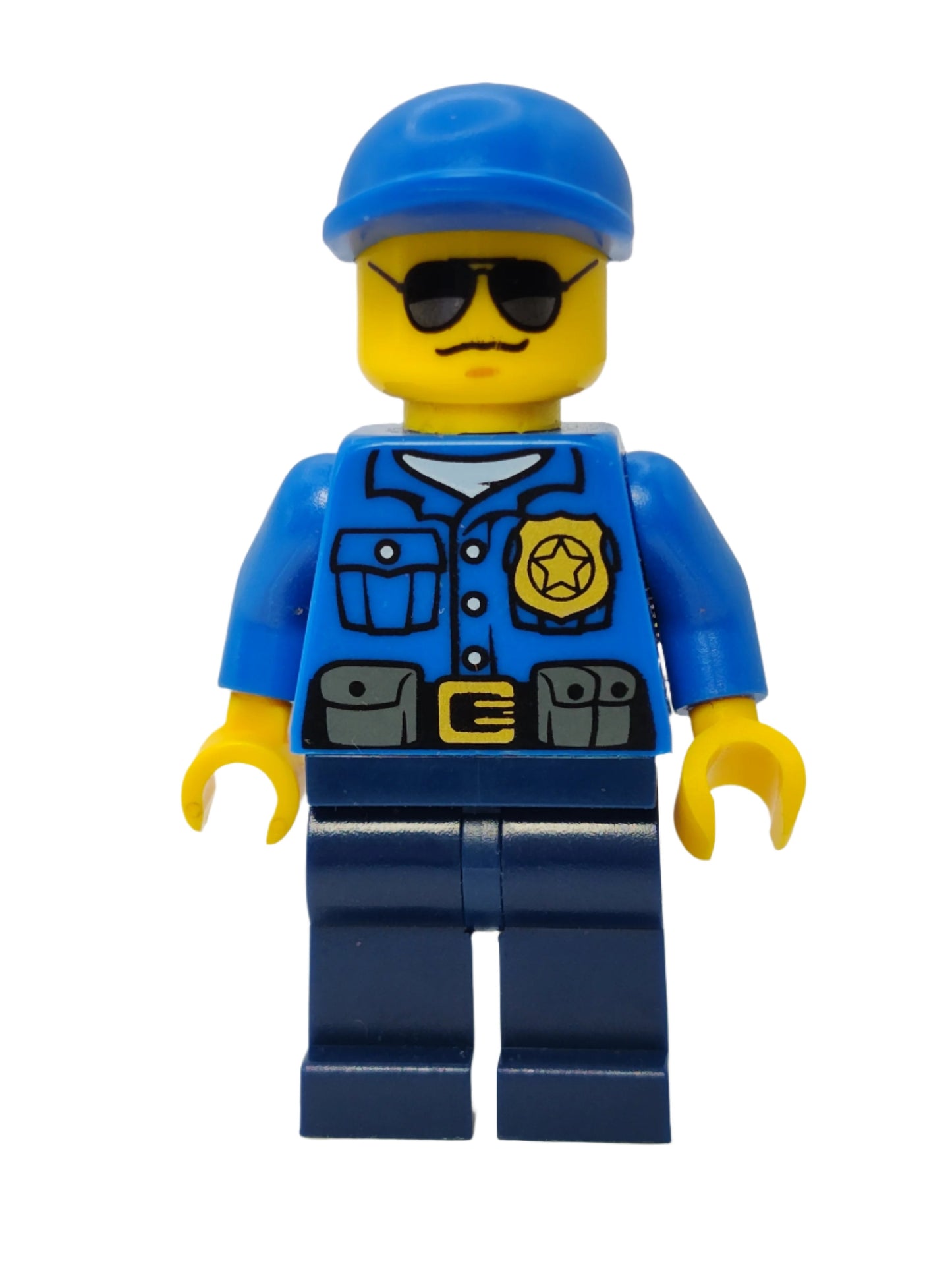 Police - City Officer with Gold Badge and Sunglasses, cty0465