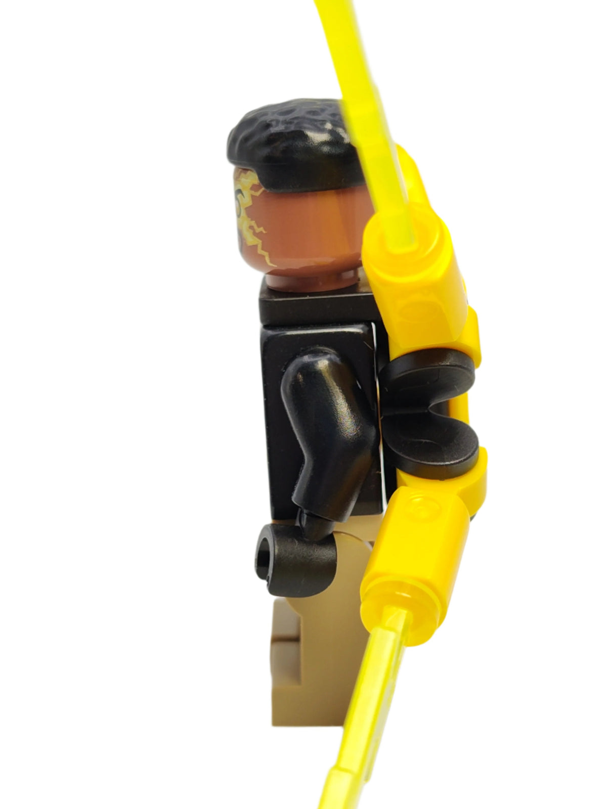 Electro - Black and Dark Tan Outfit with Small Electricity Wings, sh0945