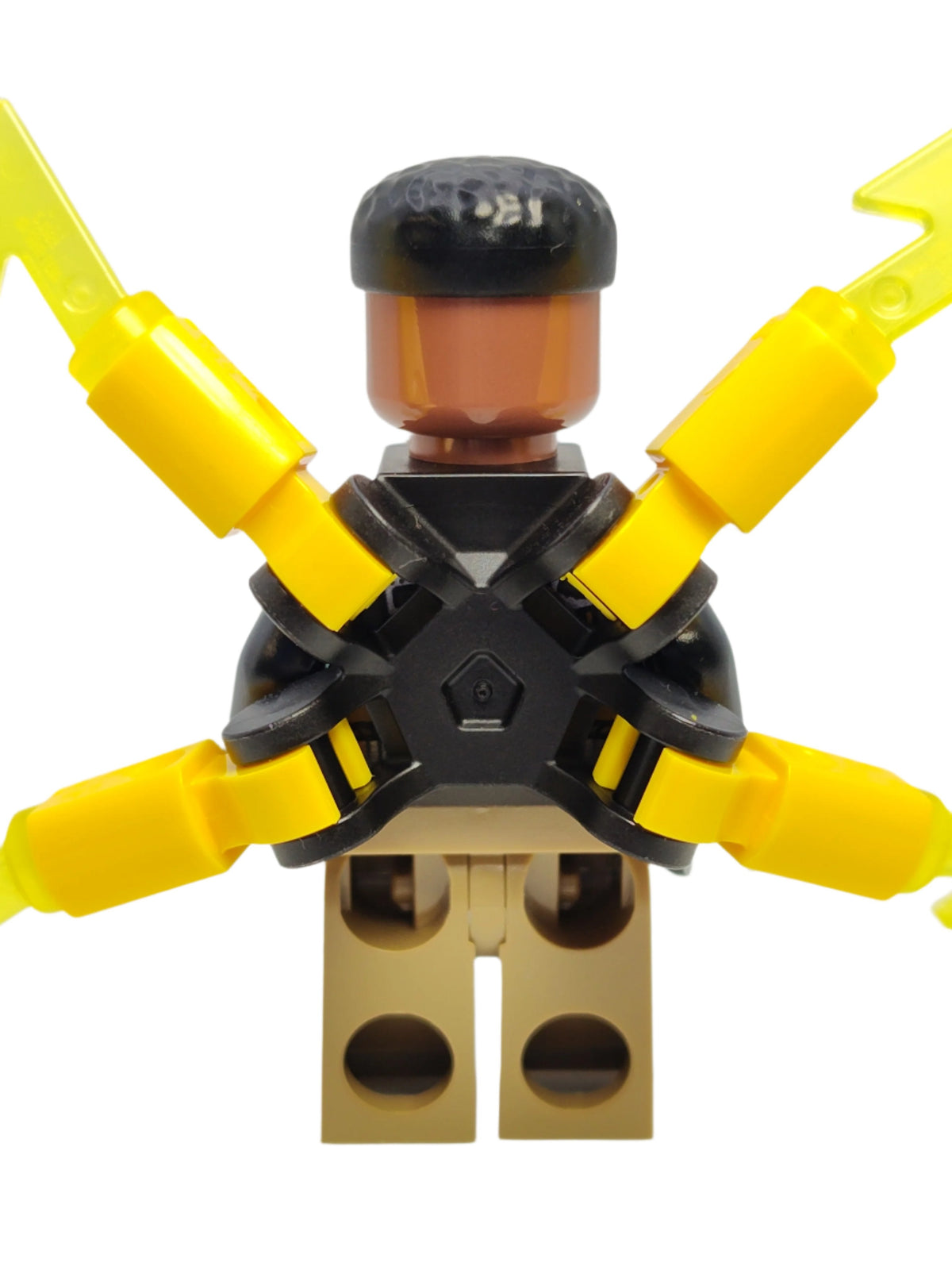 Electro - Black and Dark Tan Outfit with Small Electricity Wings, sh0945