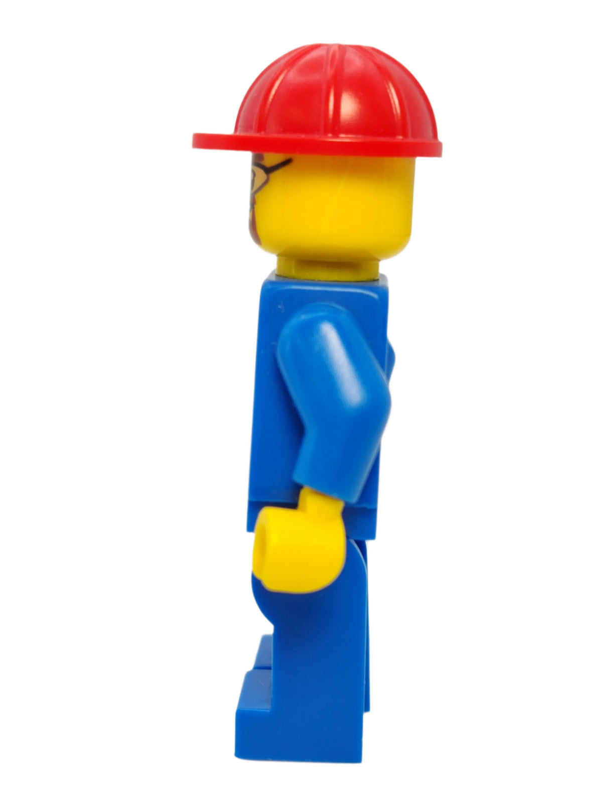Blue Jacket with Pockets and Orange Stripes and Safety Goggles, cty0471