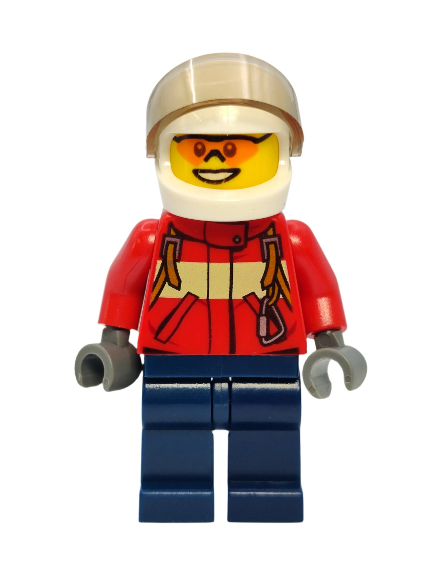 Pilot Male - Red Fire Suit with Carabiner, cty0323