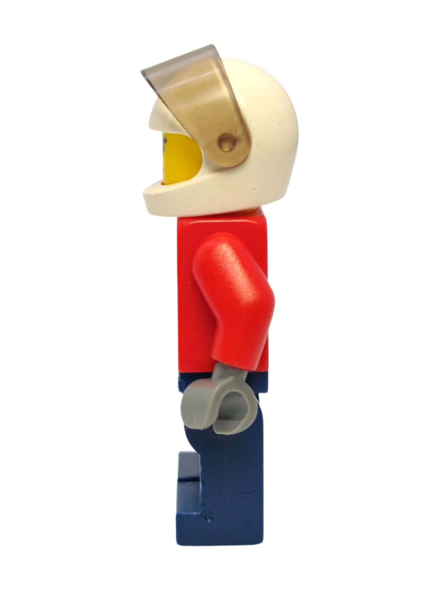 Pilot Female - Red Fire Suit with Carabiner and White Helmet, cty0280