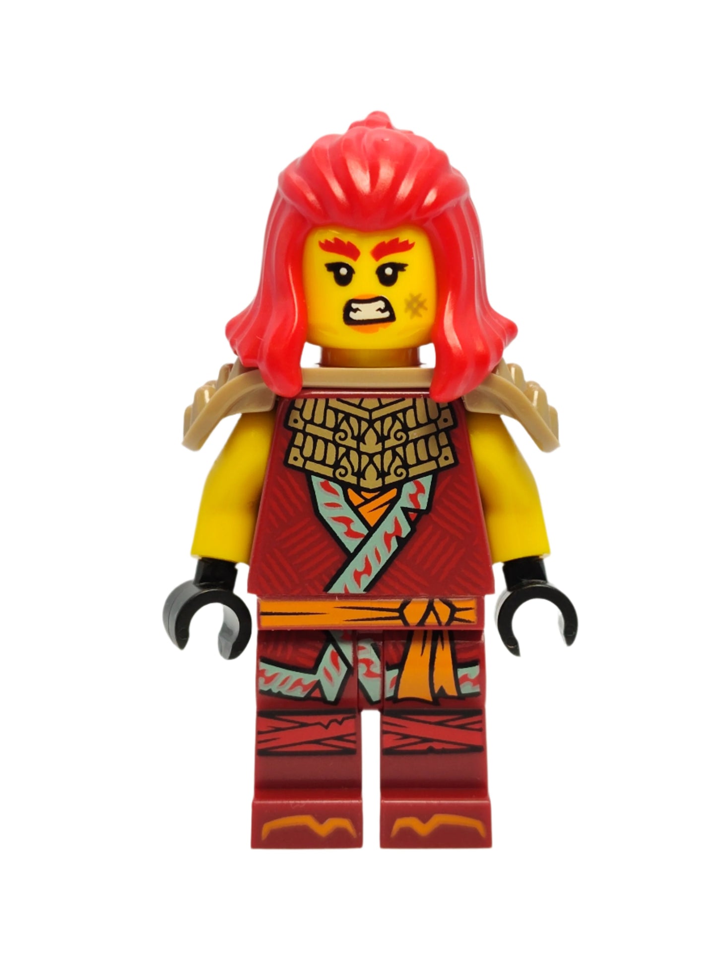 Wyldfyre - Dark Red Tunic, njo0872 - LEGO® Ninjago Minifigure