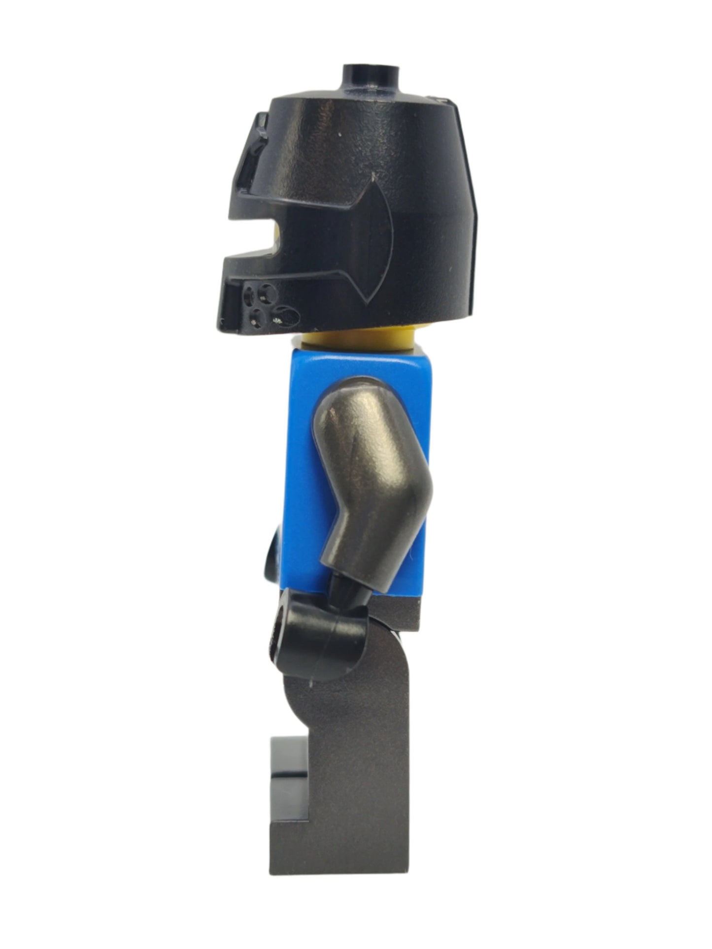 Modern Black Falcon Knight with Black Slit Helmet