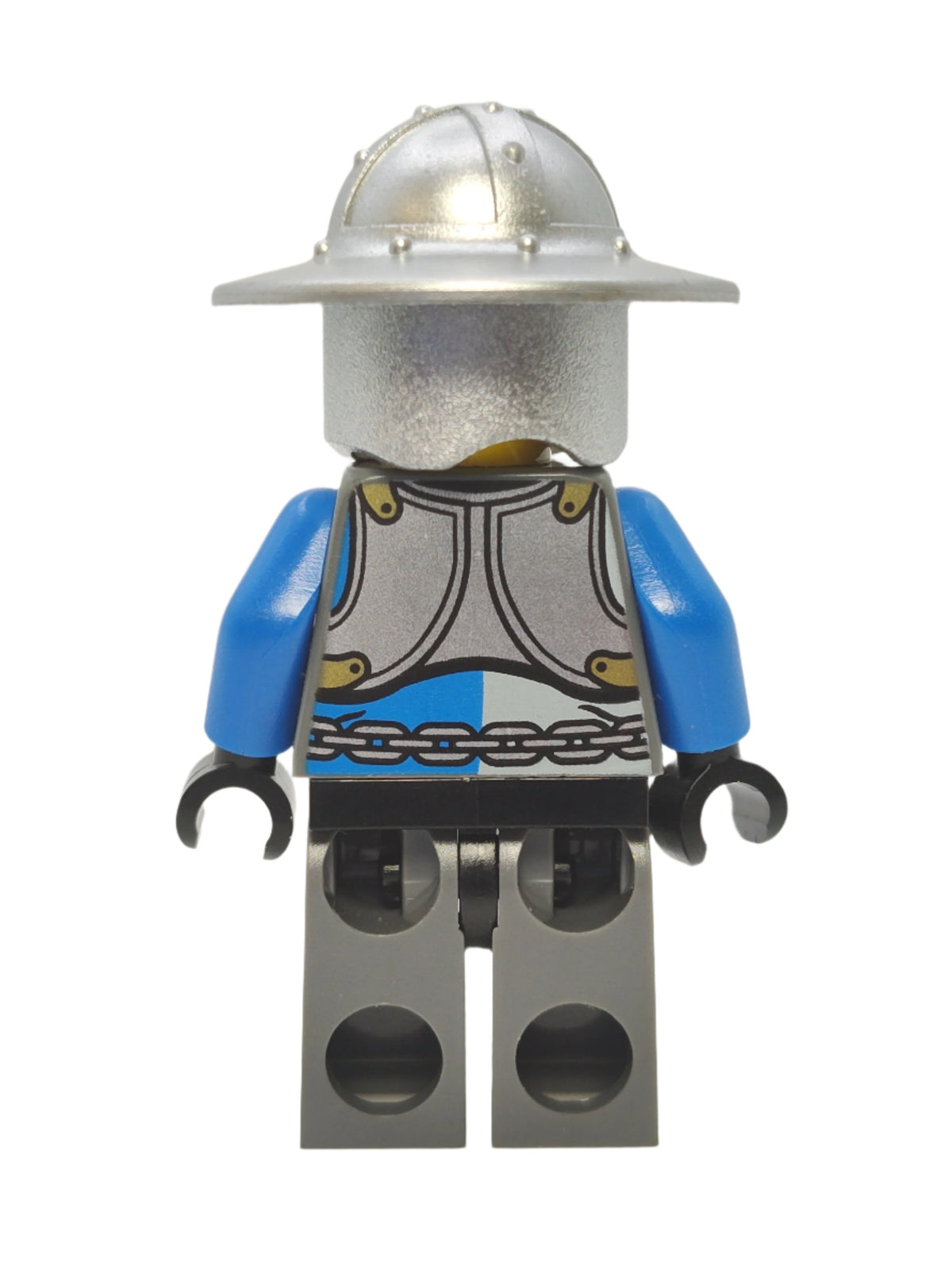King's Knight Breastplate with Crown and Chain Belt - Cheek Lines, cas520