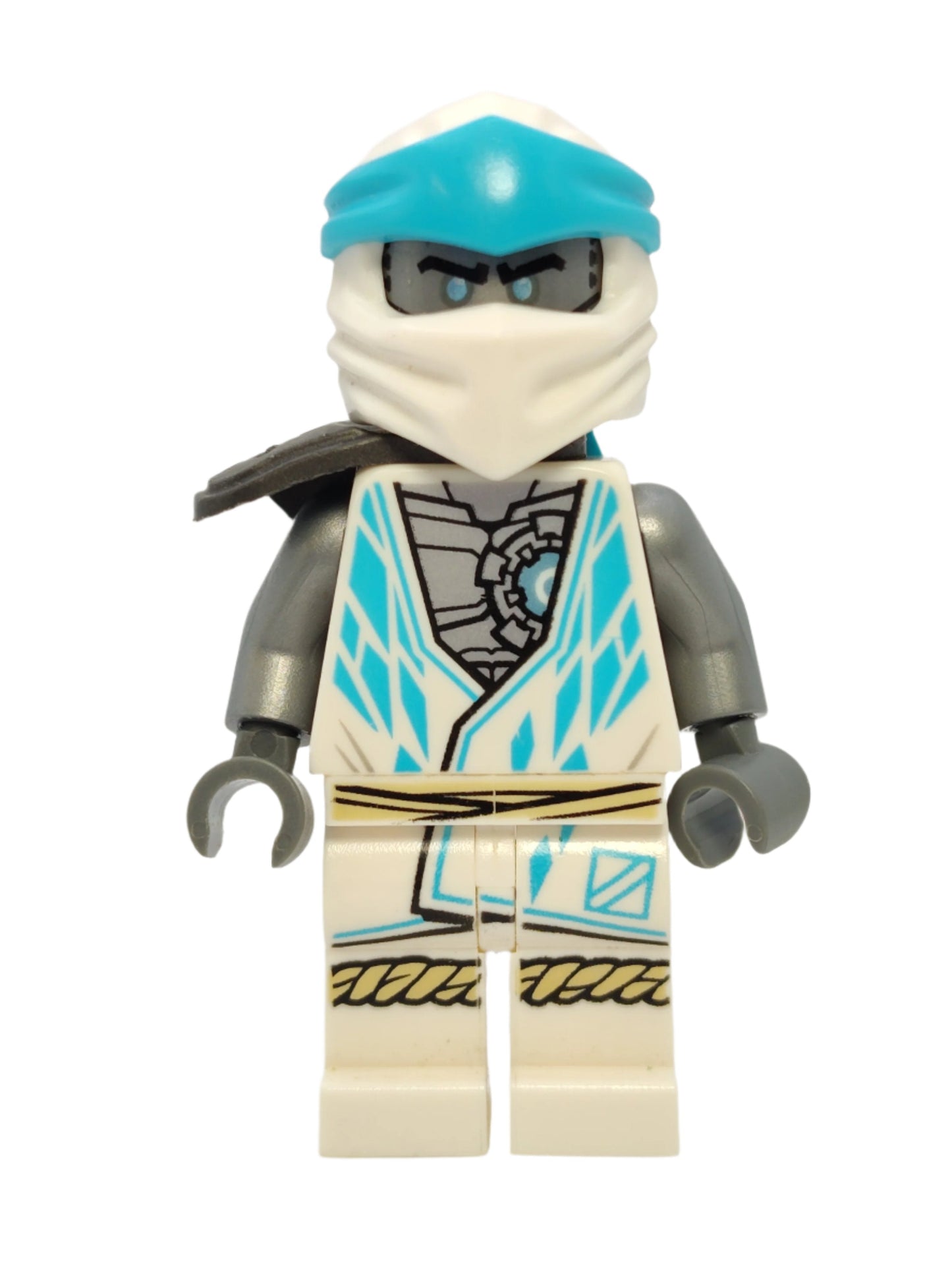 Zane - Core with Shoulder Pad, njo0719 - LEGO® Ninjago Minifigure