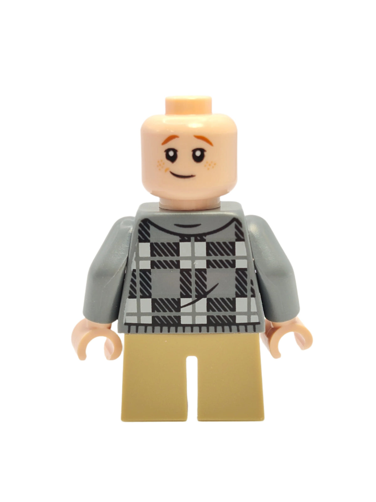 Ron Weasley - Dark Bluish Gray Plaid Jacket, hp496, LEGO® Harry Potter™ Minifigure